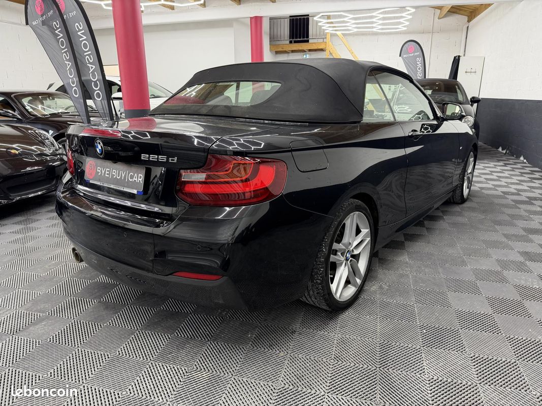 BMW SERIE 2 225d Cabriolet - BVA Sport CABRIOLET F23 M Sport GARANTIE 12 MOIS (image 6)