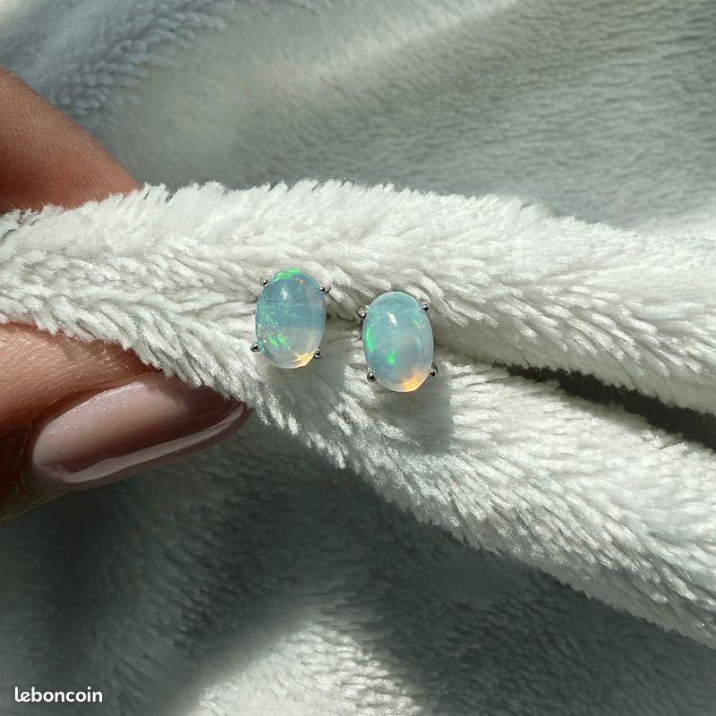 Israël Créateur Hagit Gorali 925 Boucles D'Oreilles Argent avec Perles