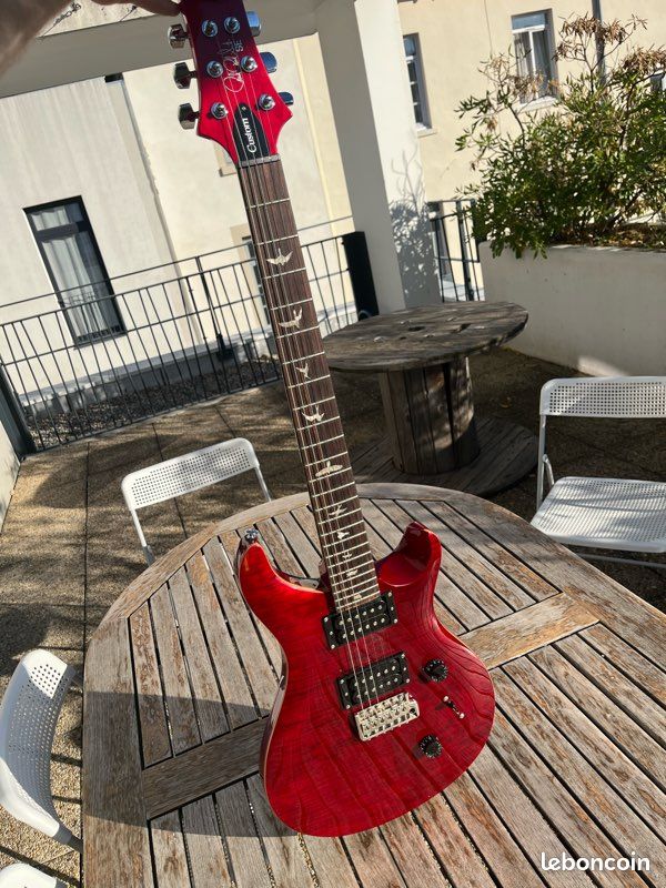 Guitare électrique PRS SE custom 24 ruby red - comme neuve (image 6)