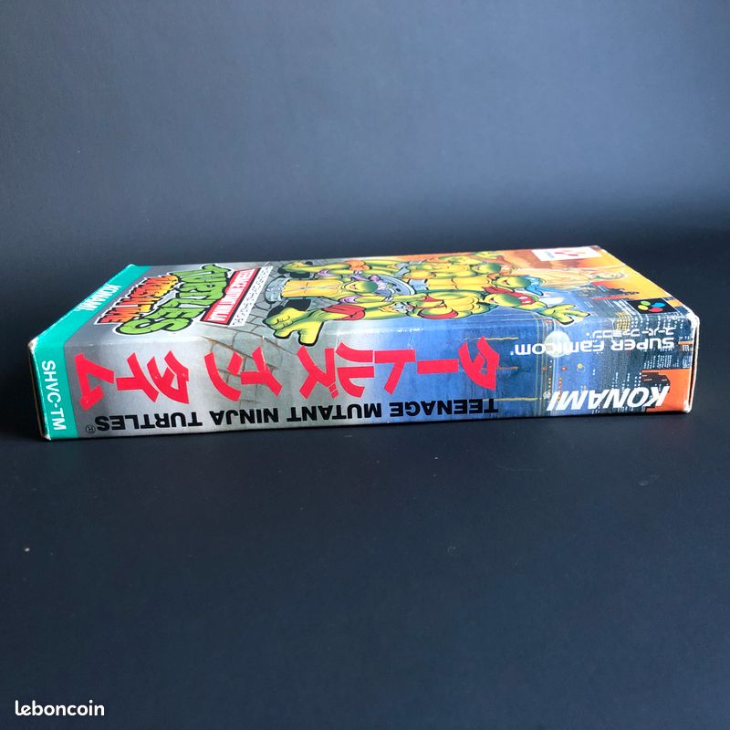 TMNT Mutant Warriors Sur Super Famicom - Cartouche NTSC-J Japon - Testée