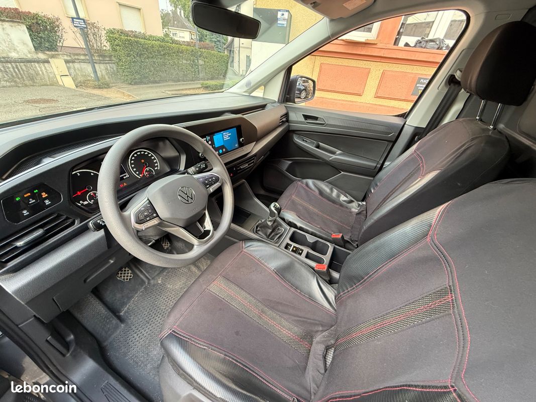 Volkswagen caddy vu fourgon 2.0 tdi 100 - radar de recul - garantie 6 mois (image 9)