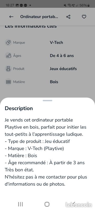 Ordinateur portable en bois dès 3 ans (image 7)