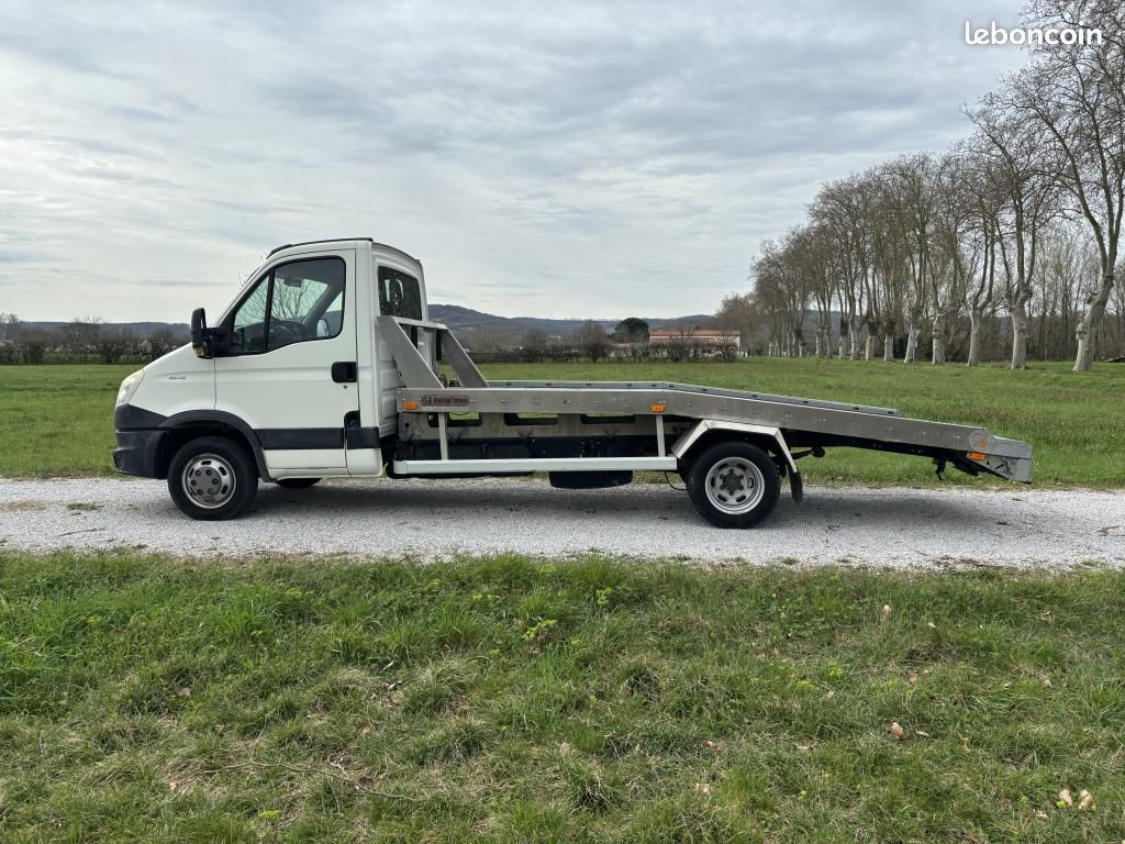 IVECO DAILY Plus 35 C 15 CHASSIS CABINE 35C/35S PORTE VOITURE GARANTIE 12 MOIS (image 8)