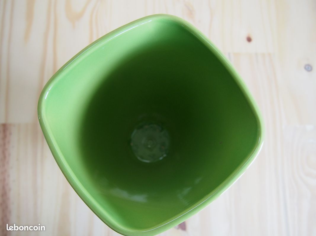 Cache pot vert (image 3)