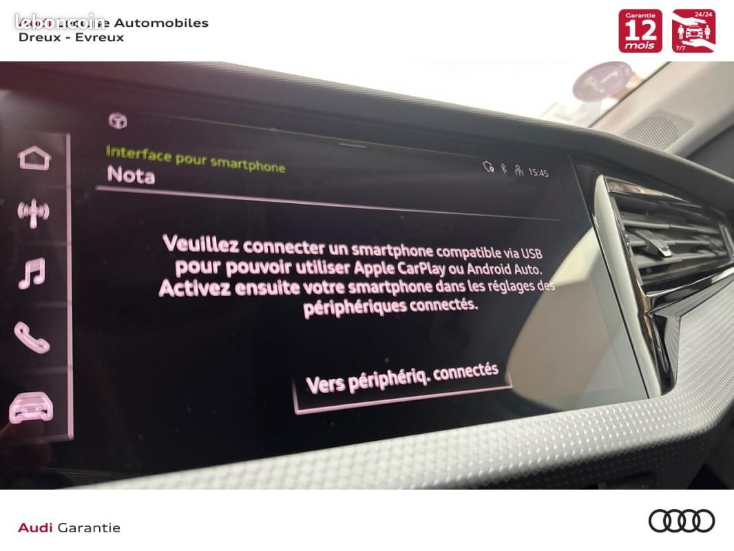 Audi A1 sportback 25 TFSI 95 ch BVM5 Advanced (image 20)