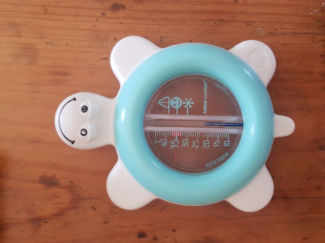 thermomètre de bain tortue de bebe confort