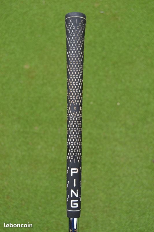 Ping Eye2 BeCu Black Dot 3 Fer simple, RH, tige rigide de 39 et