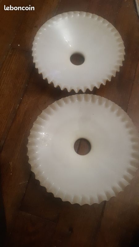 Lustre opaline vintage (image 1)
