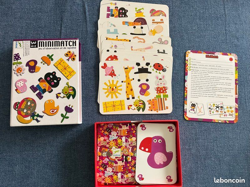 Lot de 4 jeux (DJECO et Oxybul) (image 7)