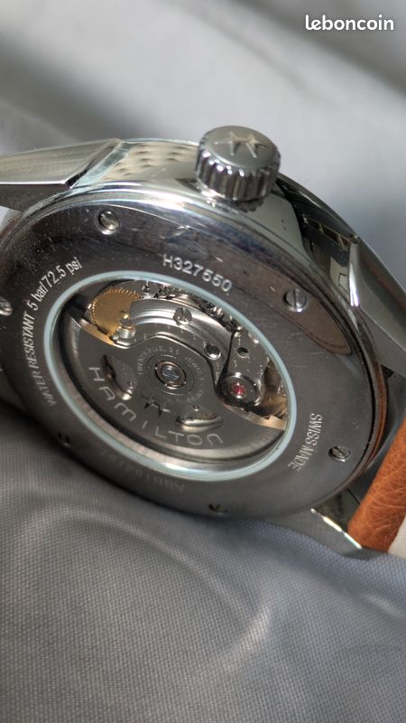 Montre auto Hamilton Jazzmaster viewmatic (image 2)
