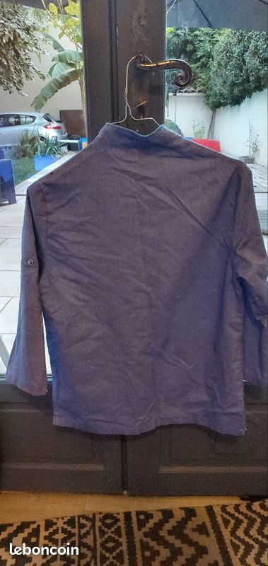 Blouse écolier bleu ciel REMI (image 2)