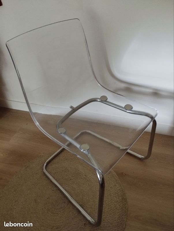 Lot de 4 chaises chrome (image 3)