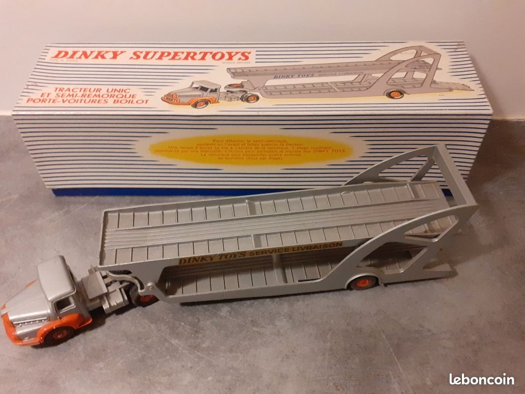 Dinky Toys France - Porte-Auto Boilot Pétolat - Camion De Collection Vintage