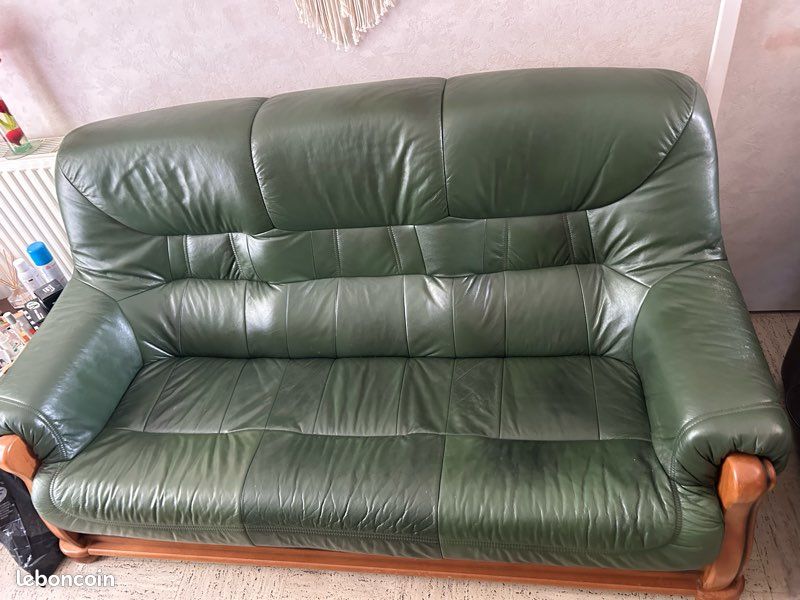 Canapé + fauteuil x2 (image 4)