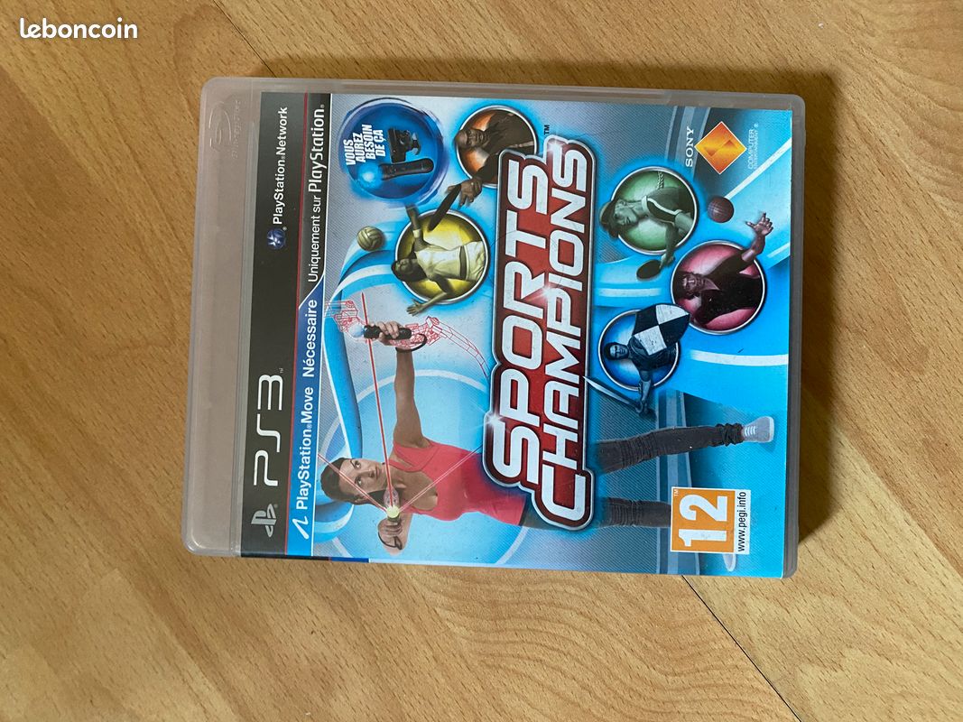 Jeux PS3 sport champion + accessoires (image 2)