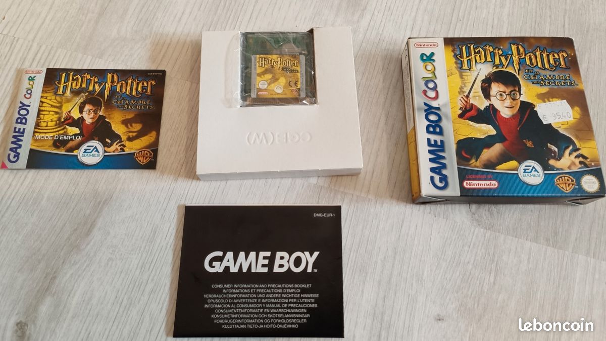 Harry Potter et la chambre des secrets Game boy color (image 1)