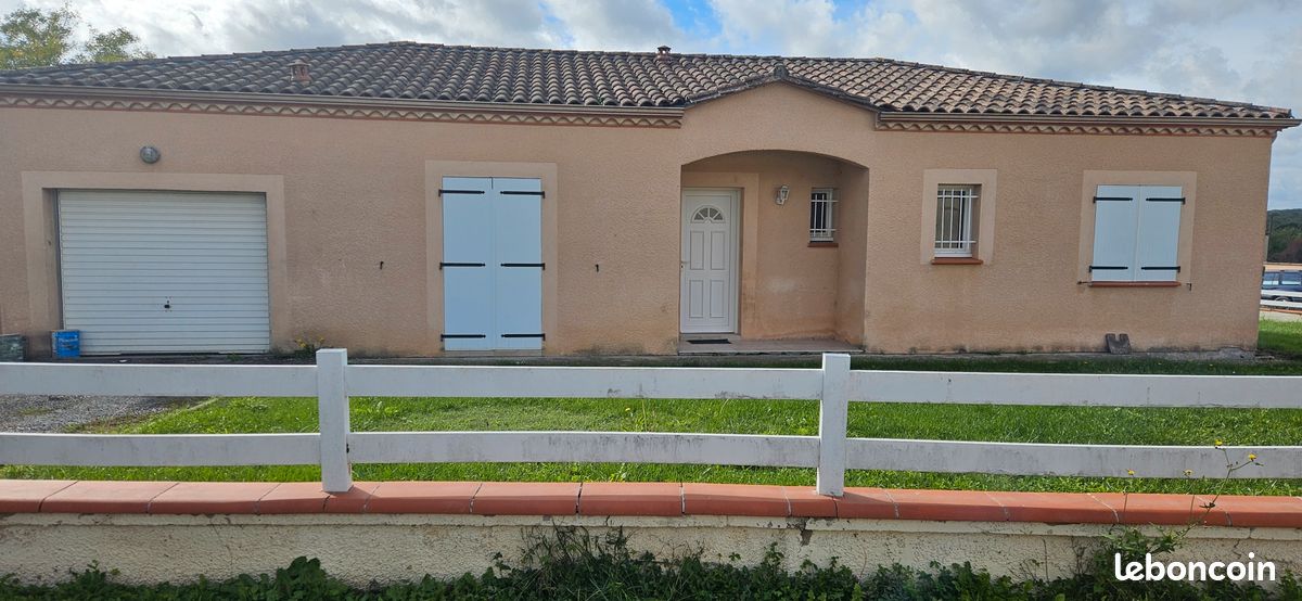 Maison 4 pièces 100 m² · à La Sauvetat-sur-Lède · 100 m² · 800 €/mois