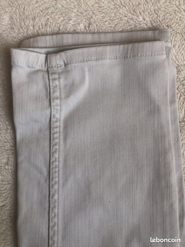 Jeans blanc crème SUD Express taille 42 (image 3)