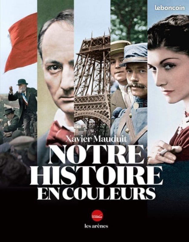 Livre notre histoire en couleur neuf (image 1)