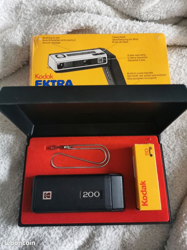 Appareil photo Kodak ektra 200 camera complet en boîte Photo