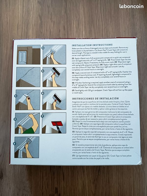 Bande anti fissure crack tape (image 2)