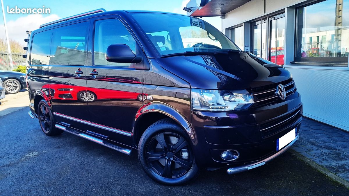 Volkswagen MULTIVAN T5 2.0 TDI 180CH HIGHLINE 4MOTION DSG7*MOTEUR NEUF*ATTELAGE*WEBASTO*7 PLACES (image 3)