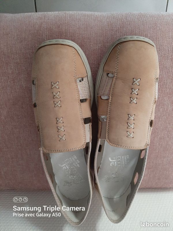 Chaussures Rieker beige (image 2)