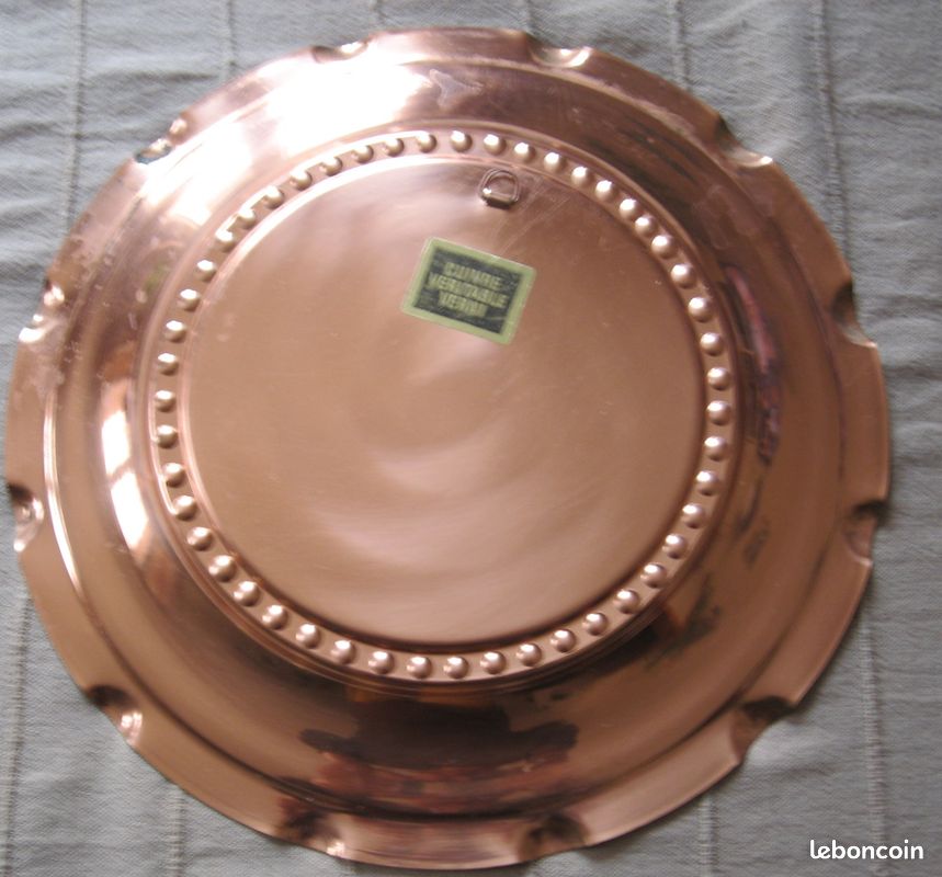 Assiette cuivre (image 4)