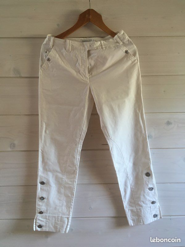 Pantalon blanc Voodoo (image 2)
