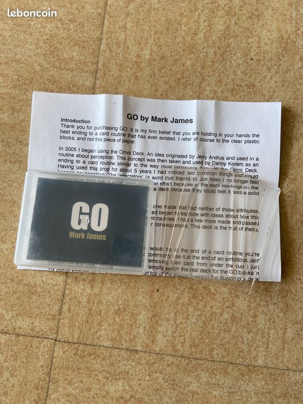 GO de Mark James (magie) (image 2)