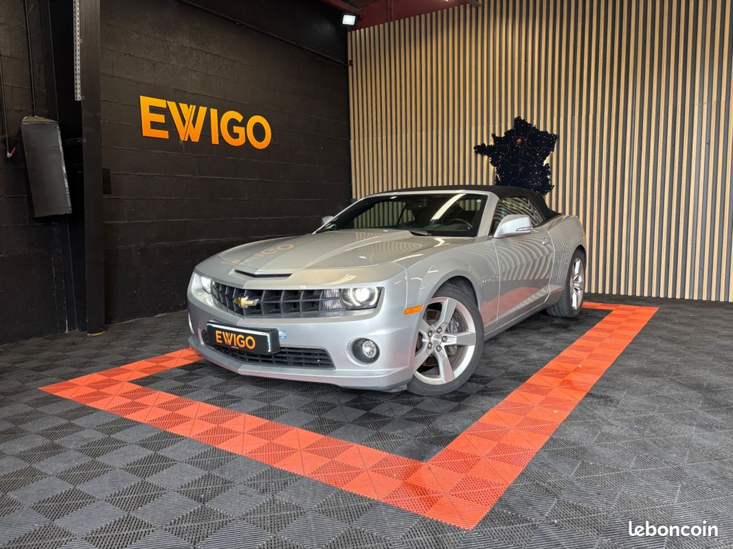 CHEVROLET CAMARO CABRIOLET V8 6.2 405 CH - CAMÉRA DE RECUL - SIÈGES CHAUFFANTS - SIÈGES ELEC - DEUXIÈME MAINs (image 1)