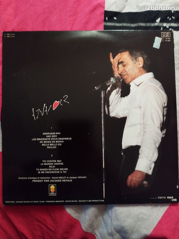 Vinyle 33T Aznavour TBE (image 2)