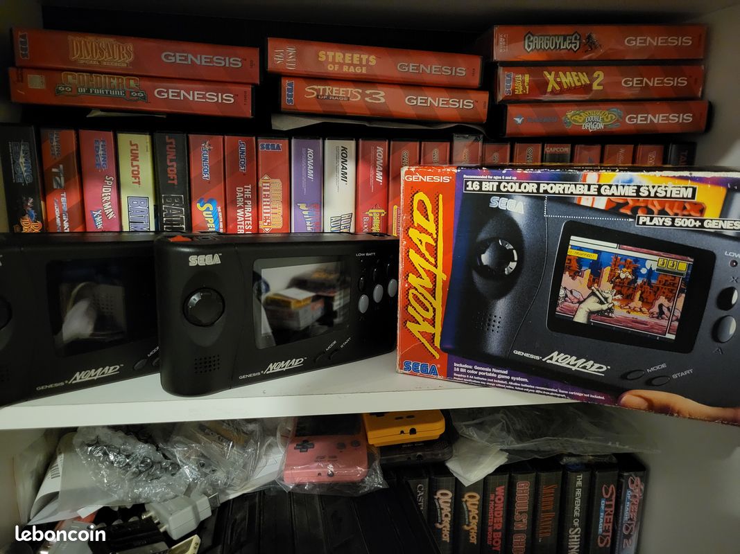 Échange deux console Sega Nomad (image 1)