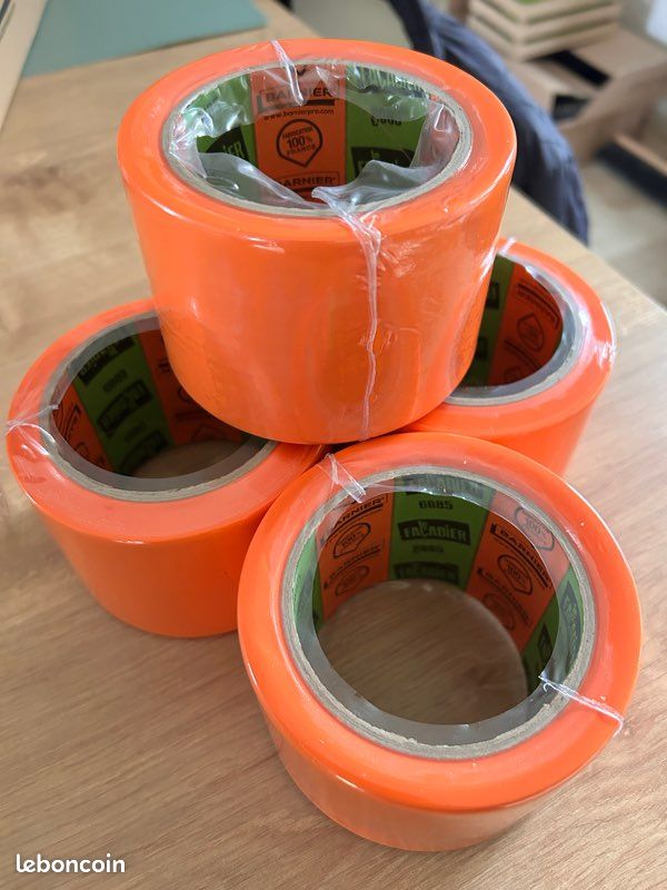 Lot De 2 Rubans Adhésifs De Sécurité Réfléchissants Bondex – Orange, 2 X 32, Pour Extérieur