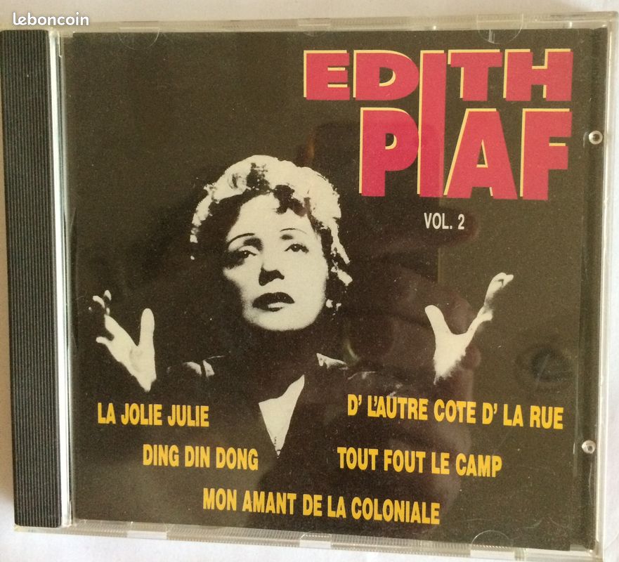 CD original d'Edith PIAF Vol. 2 (image 1)