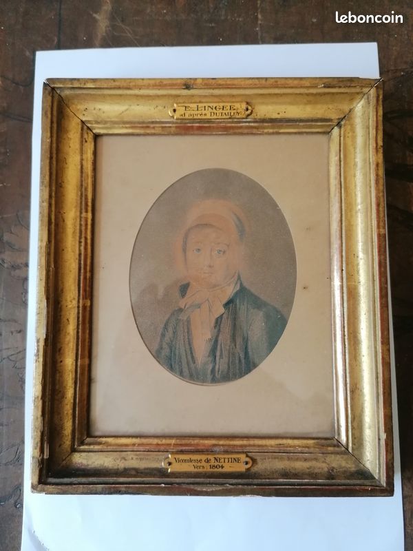 Petit tableau Vicomtesse (image 1)