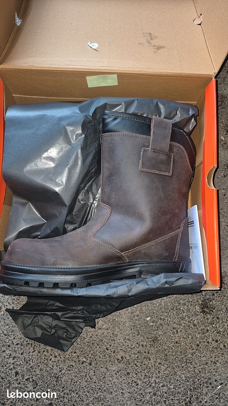 Botte de sécurité fourré Chaussures