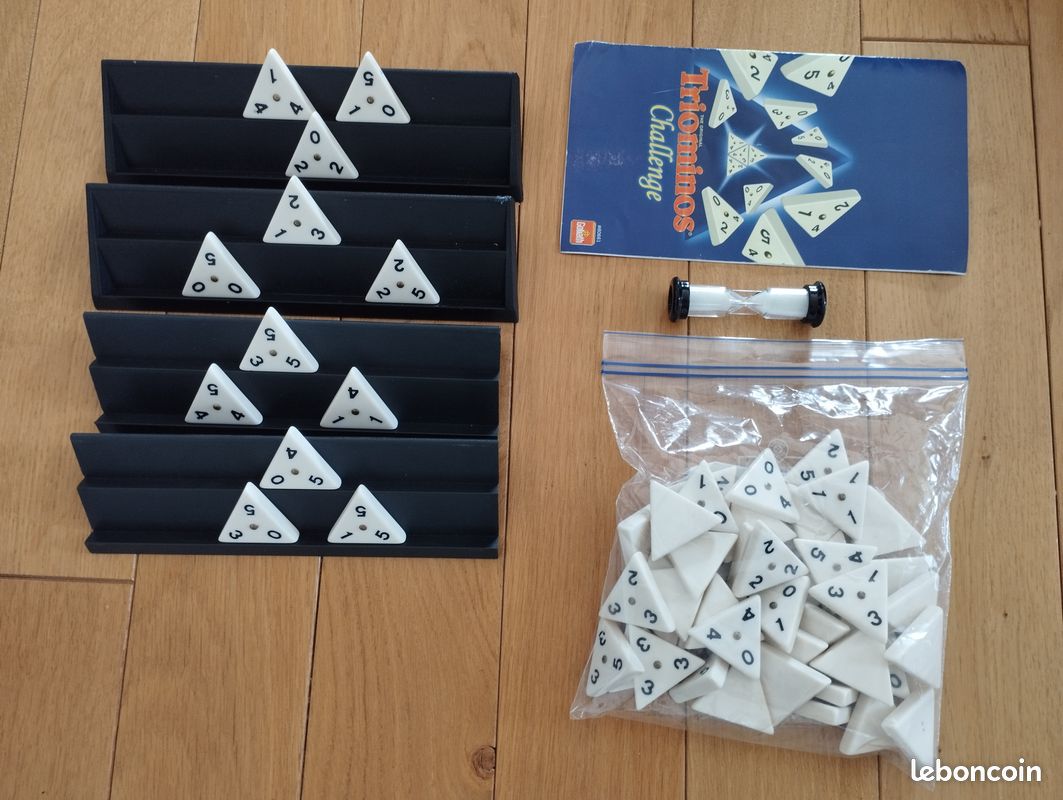 Lot de 2 jeux de placement - Blokus XXL + Triomino challenge (image 6)