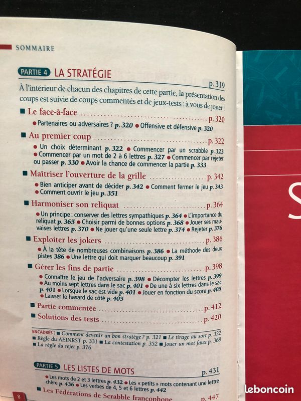 Gagnez au jeu Scrabble - Tous les secrets pour mieux jouer (image 5)