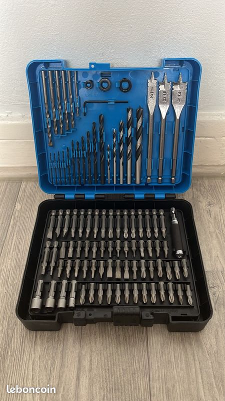 NEUF | Coffret Complet de Forets et Embouts de Vissage 100pcs – Kit Multifonction (image 1)