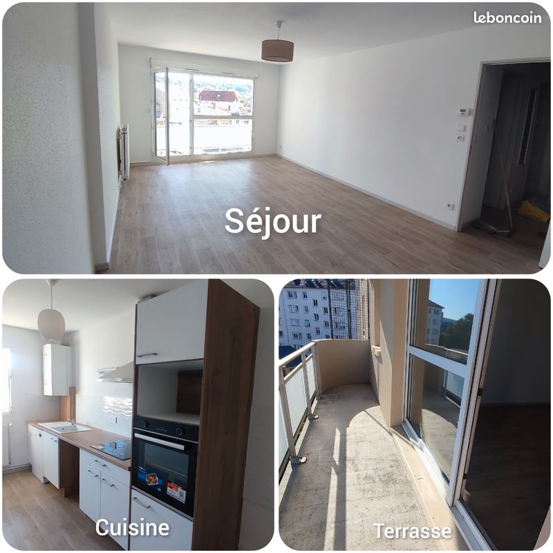 Appartement 2 pièces 58 m² · à Vesoul · 58 m² · 620 €/mois