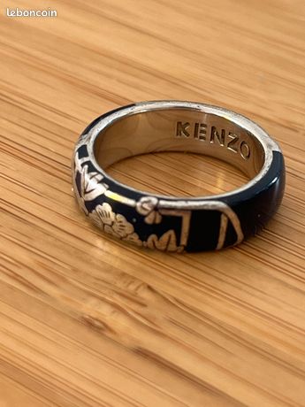 Bijoux Bague Kenzo Femme Bague Kenzo Kaika En Argent Rhodié 4477 7058