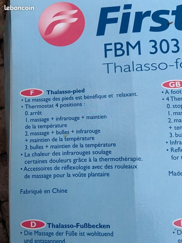Thalassothérapie pieds (image 3)