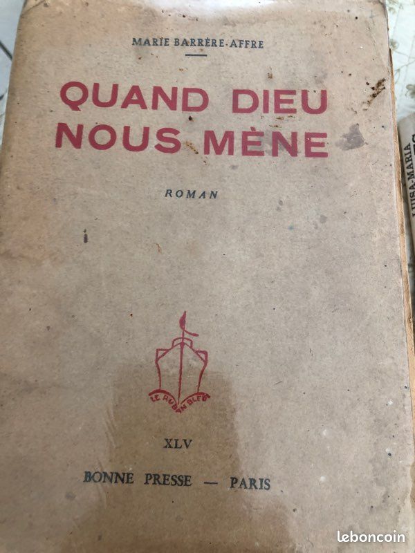 Roman « quand Dieu nous meme Bonne presse Paris « (image 1)