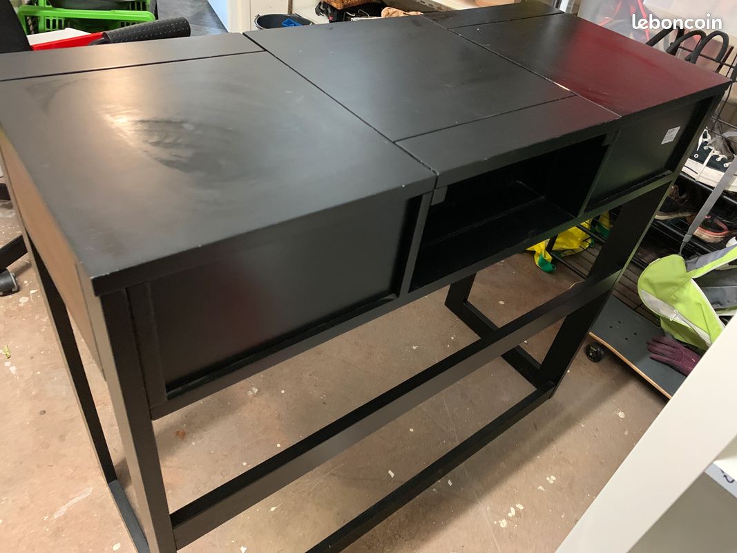 Bureau/coiffeuse en bois en très bonne état (image 5)