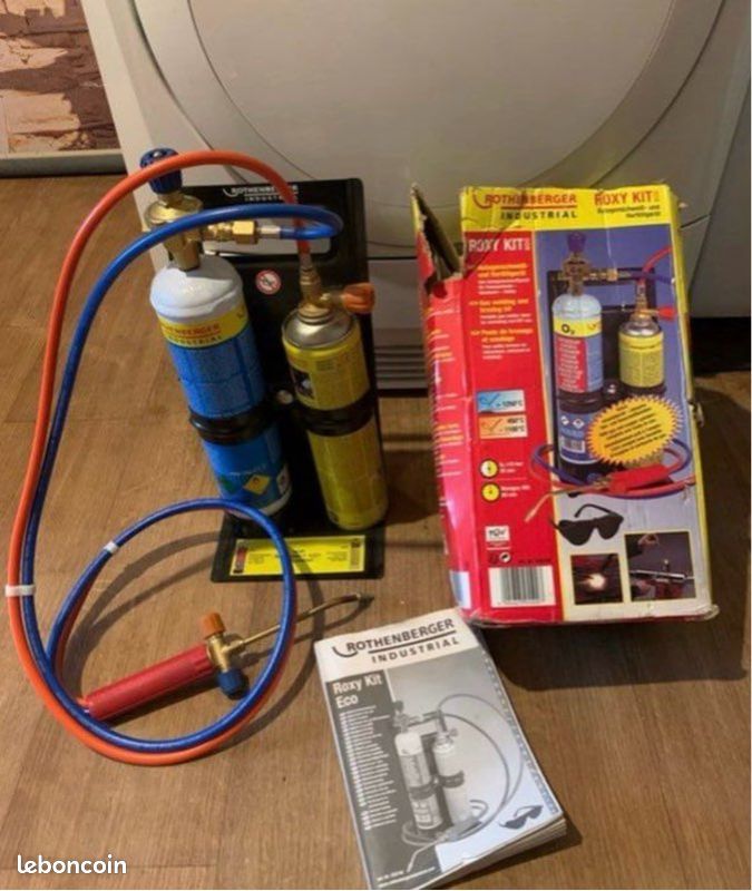 Poste à souder autogène - Rothenberger Kit Roxy Plus avec Maxigas 400 (image 1)