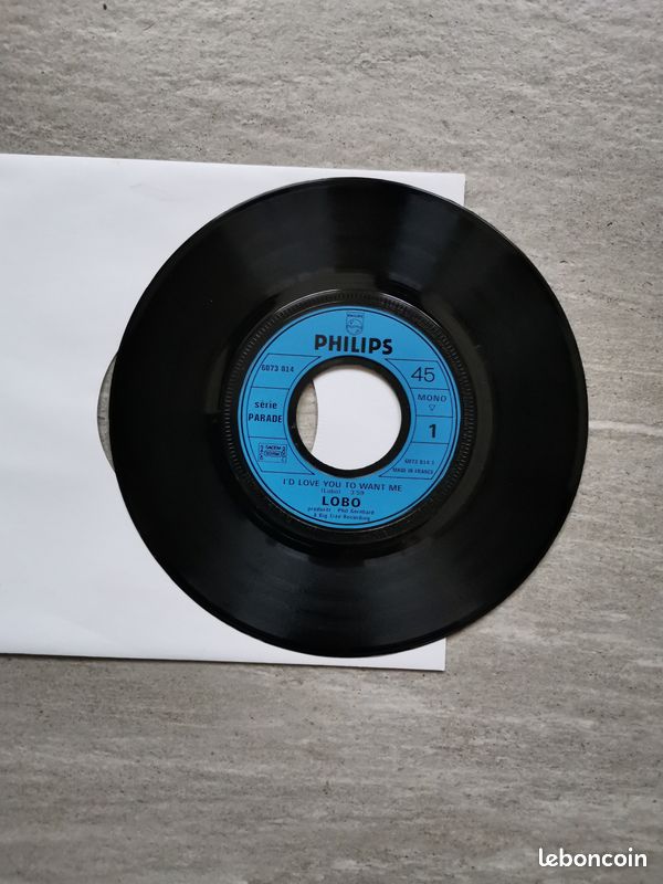 45T LOBO / I'd love you to want me (image 1)