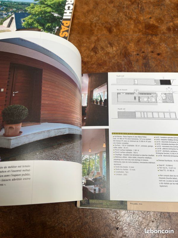 Lot de quatre livres maisons 🏘️ d’aujourd’hui architecture (image 17)