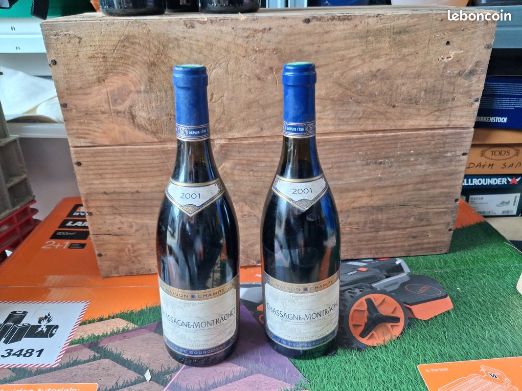 Chassagne Montrachet 2001 Maison Champy Lot de 2 (image 1)