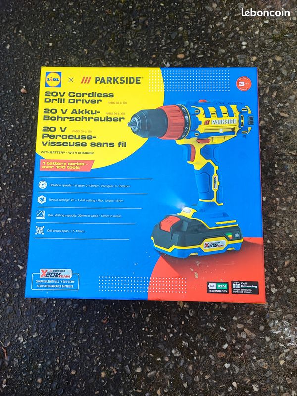 Perceuse Parkside Collector NEUVE (image 1)